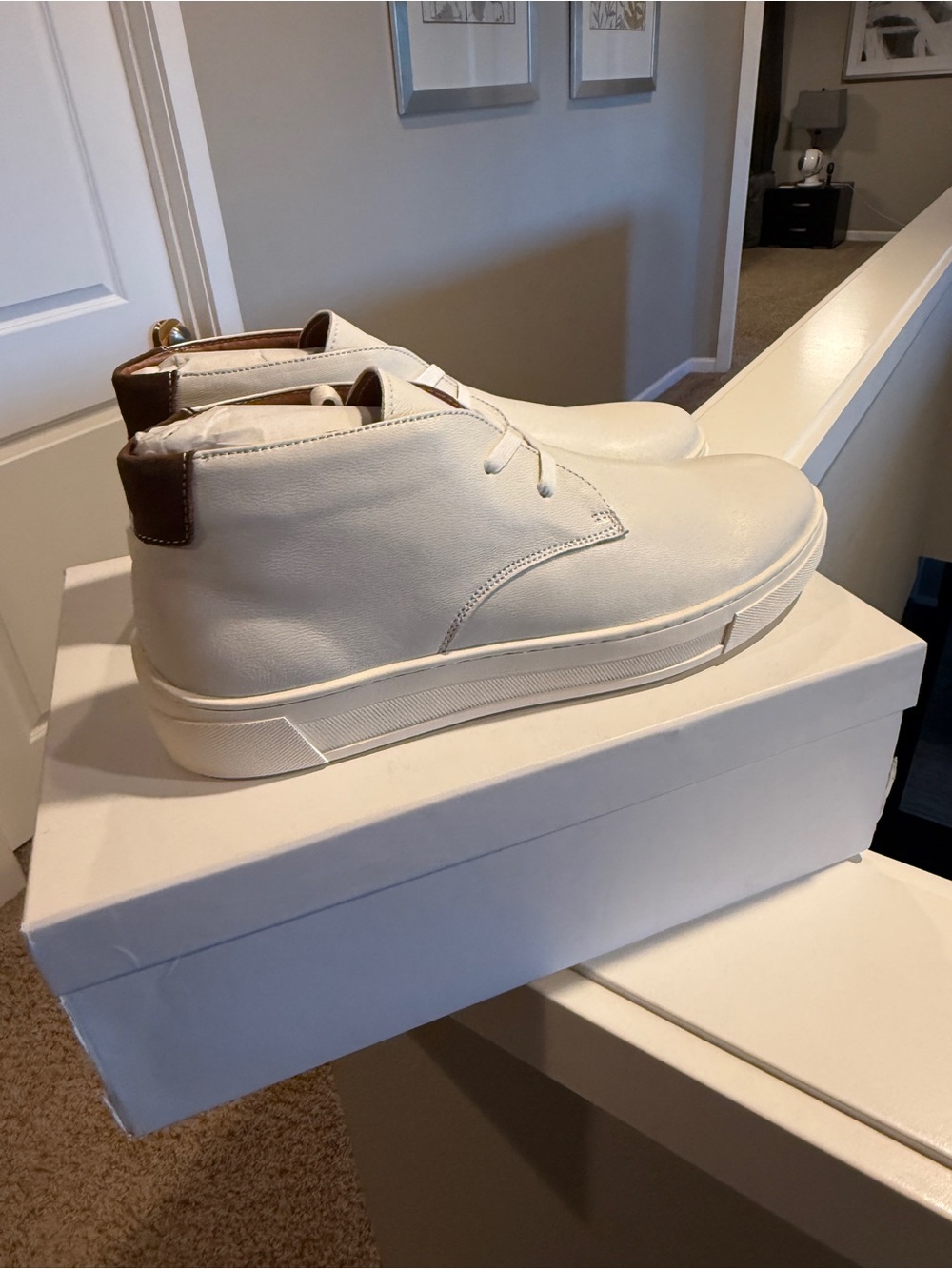 Robert Graham Men's Casual Shoe - White 11.5